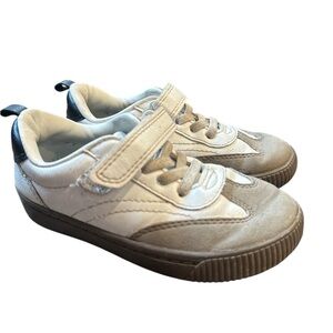 Toddler size 10 Beige and White Casual Sneakers